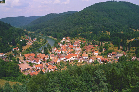 2006-02 Randonnées, 20060725-022 Schönau depuis le Pfaffenfelsen