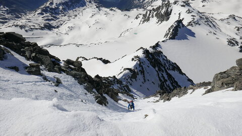 Mont de Gébroulaz, Dôme de Polset, Aiguille de Péclet, P1180389